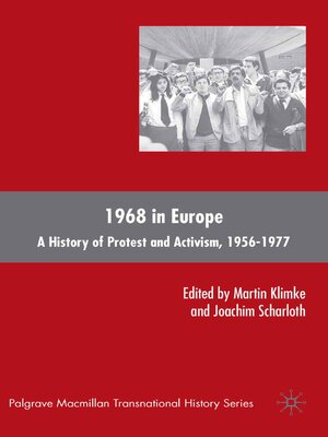 cover image of 1968 in Europe
